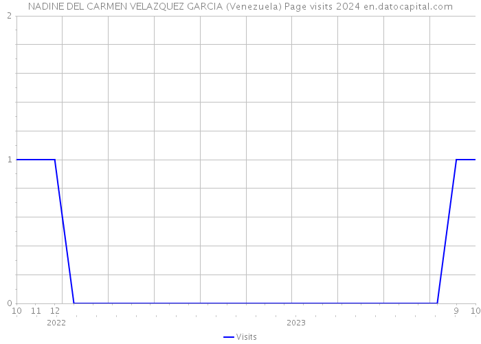 NADINE DEL CARMEN VELAZQUEZ GARCIA (Venezuela) Page visits 2024 