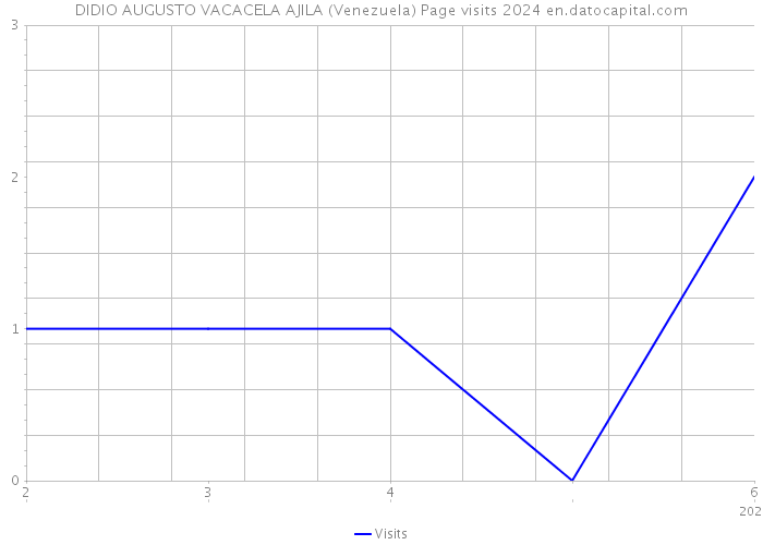 DIDIO AUGUSTO VACACELA AJILA (Venezuela) Page visits 2024 