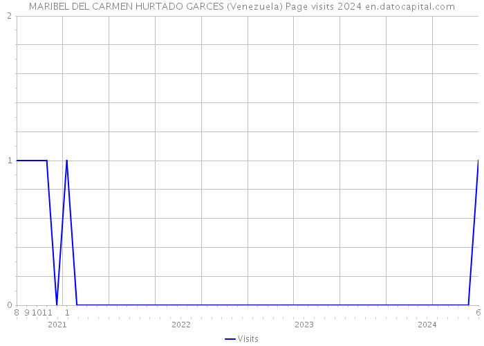 MARIBEL DEL CARMEN HURTADO GARCES (Venezuela) Page visits 2024 