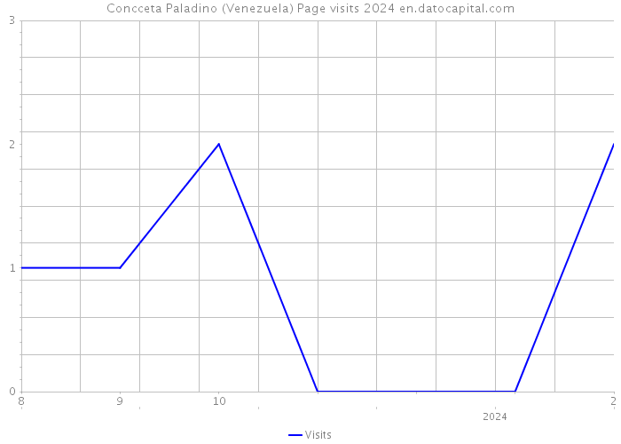 Concceta Paladino (Venezuela) Page visits 2024 