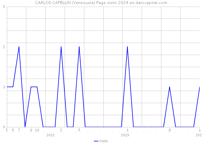 CARLOS CAPELLIN (Venezuela) Page visits 2024 