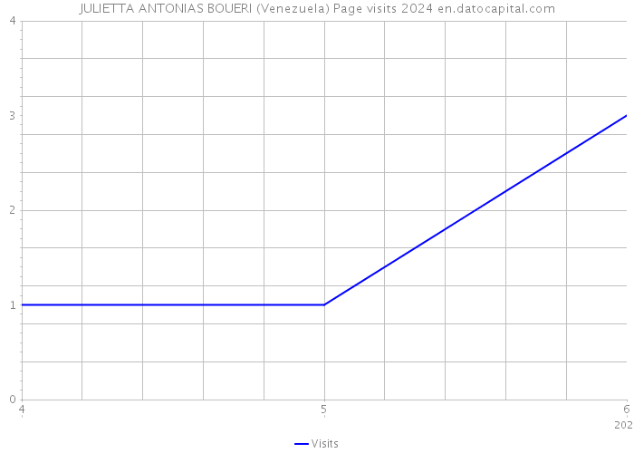 JULIETTA ANTONIAS BOUERI (Venezuela) Page visits 2024 