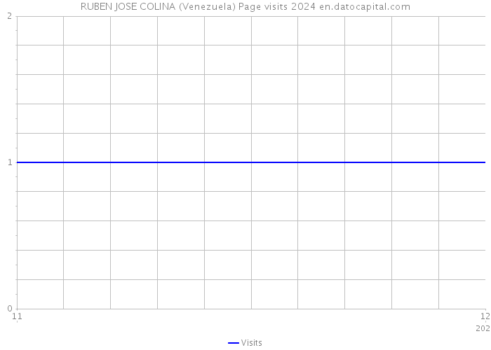 RUBEN JOSE COLINA (Venezuela) Page visits 2024 