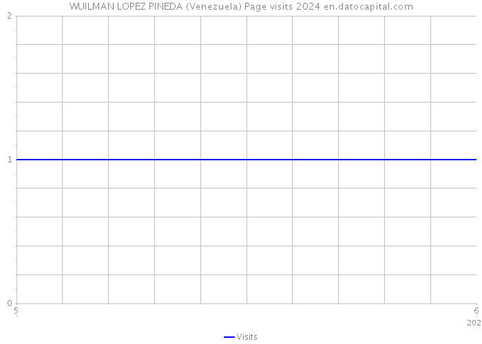 WUILMAN LOPEZ PINEDA (Venezuela) Page visits 2024 