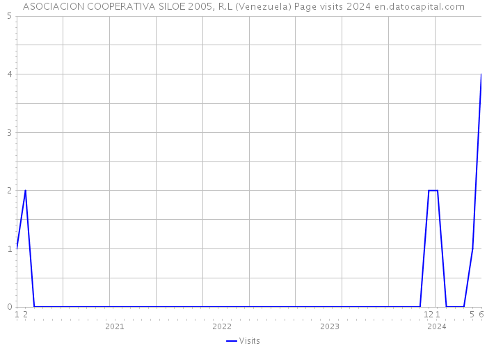 ASOCIACION COOPERATIVA SILOE 2005, R.L (Venezuela) Page visits 2024 