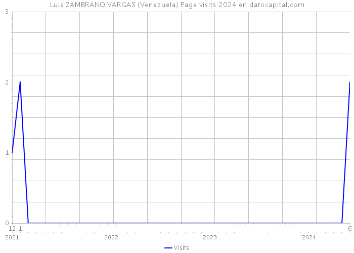 Luis ZAMBRANO VARGAS (Venezuela) Page visits 2024 