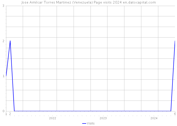 Jose Amilcar Torres Martinez (Venezuela) Page visits 2024 
