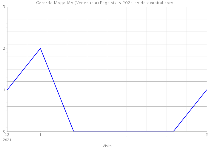 Gerardo Mogollón (Venezuela) Page visits 2024 