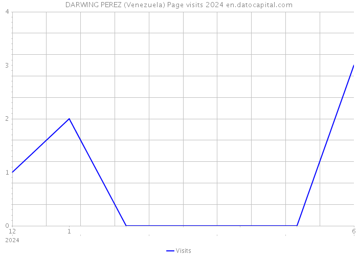 DARWING PEREZ (Venezuela) Page visits 2024 