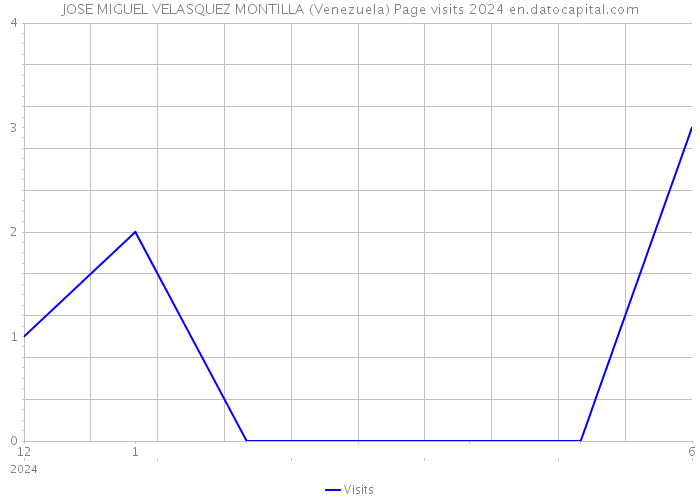 JOSE MIGUEL VELASQUEZ MONTILLA (Venezuela) Page visits 2024 