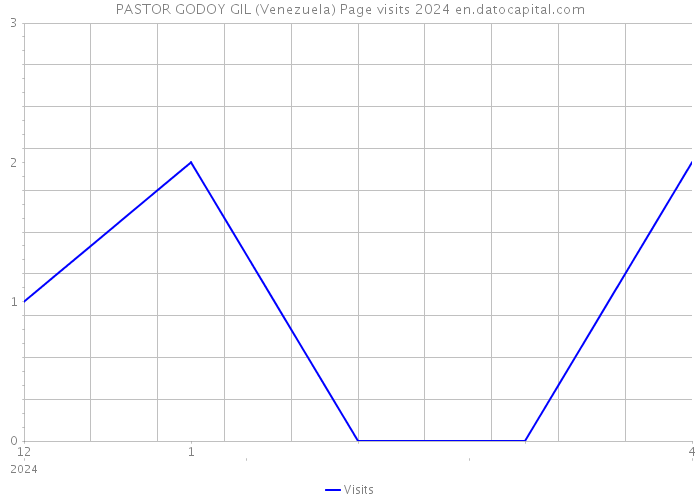 PASTOR GODOY GIL (Venezuela) Page visits 2024 