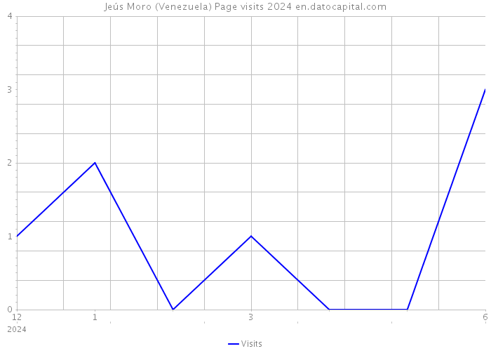 Jeús Moro (Venezuela) Page visits 2024 