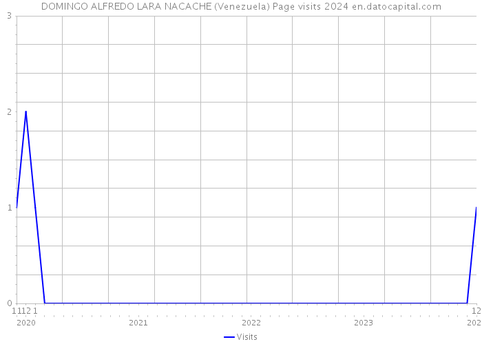 DOMINGO ALFREDO LARA NACACHE (Venezuela) Page visits 2024 