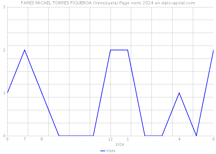 FARES MICAEL TORRES FIGUEROA (Venezuela) Page visits 2024 