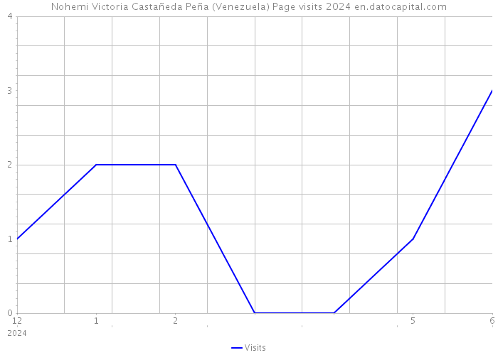 Nohemi Victoria Castañeda Peña (Venezuela) Page visits 2024 