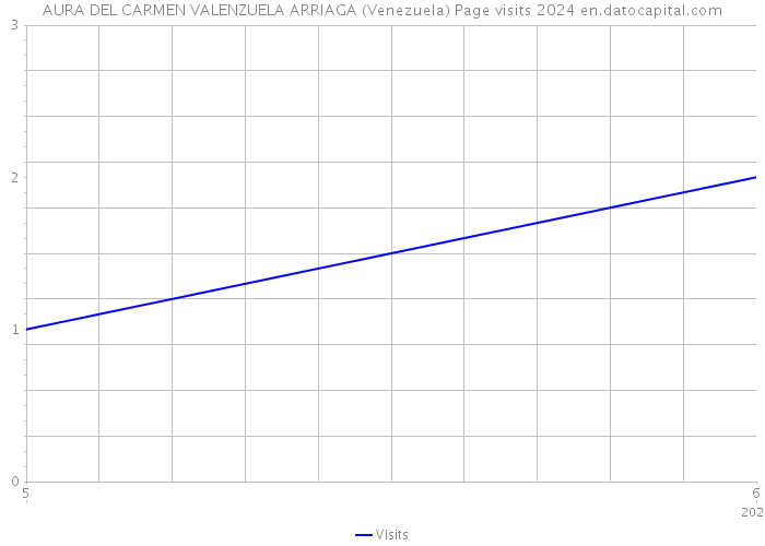 AURA DEL CARMEN VALENZUELA ARRIAGA (Venezuela) Page visits 2024 
