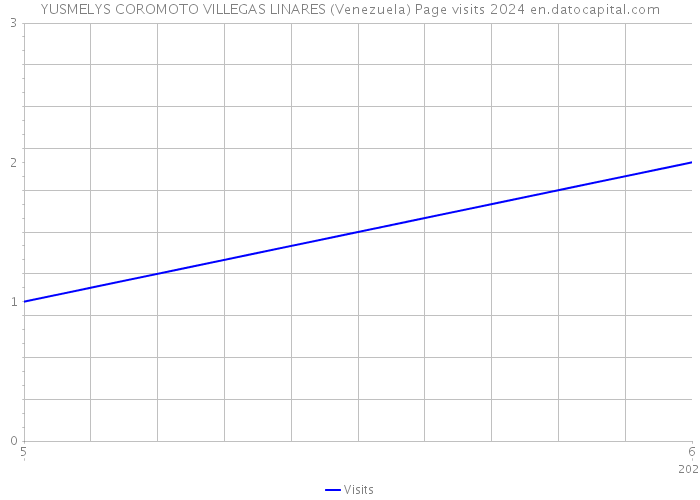 YUSMELYS COROMOTO VILLEGAS LINARES (Venezuela) Page visits 2024 