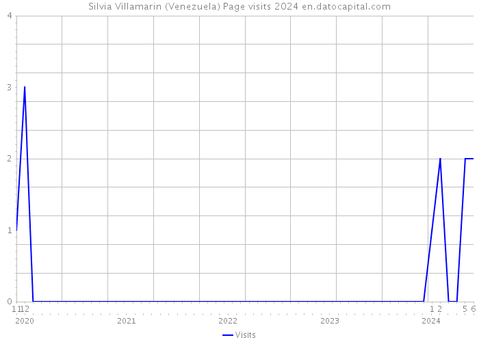 Silvia Villamarin (Venezuela) Page visits 2024 