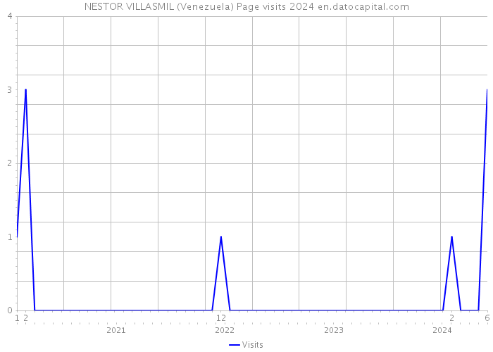 NESTOR VILLASMIL (Venezuela) Page visits 2024 