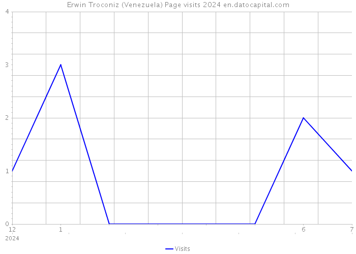 Erwin Troconiz (Venezuela) Page visits 2024 