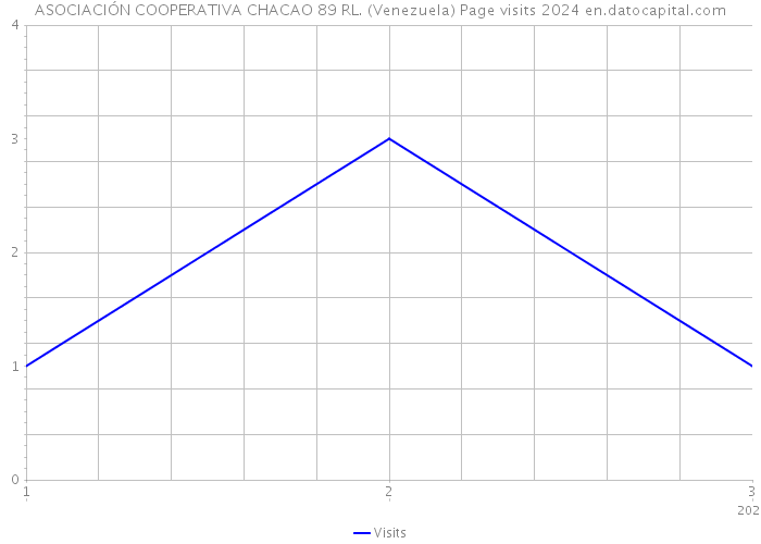 ASOCIACIÓN COOPERATIVA CHACAO 89 RL. (Venezuela) Page visits 2024 
