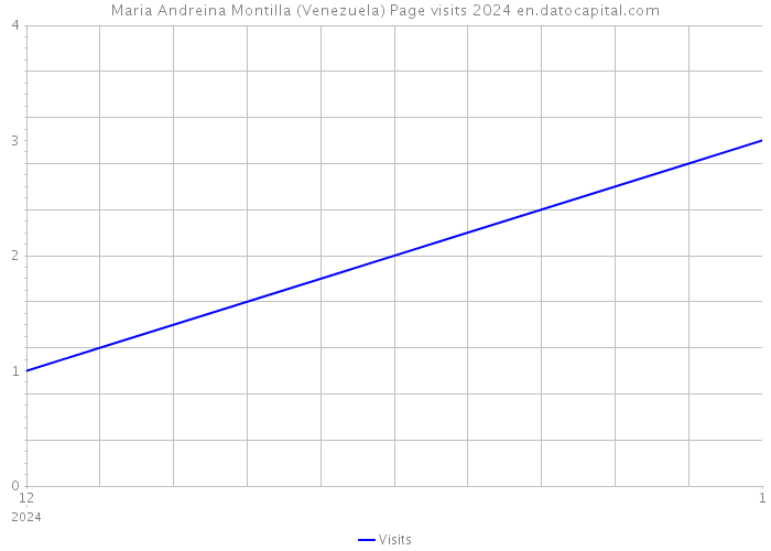 Maria Andreina Montilla (Venezuela) Page visits 2024 