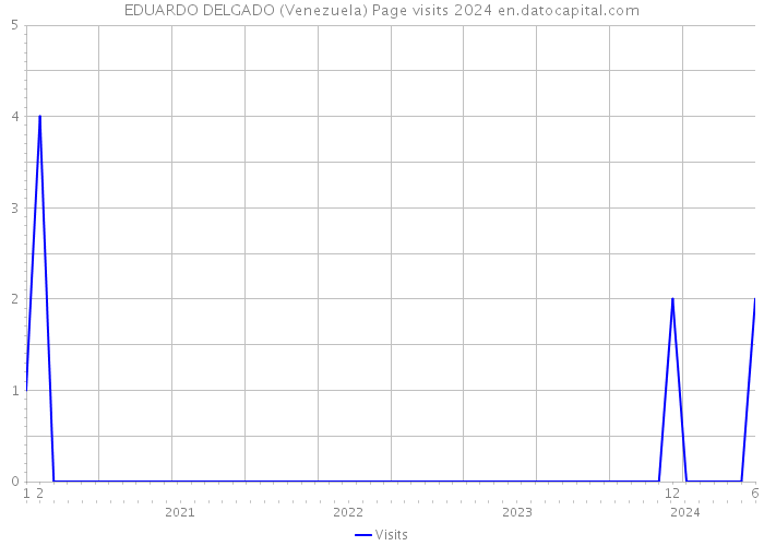 EDUARDO DELGADO (Venezuela) Page visits 2024 