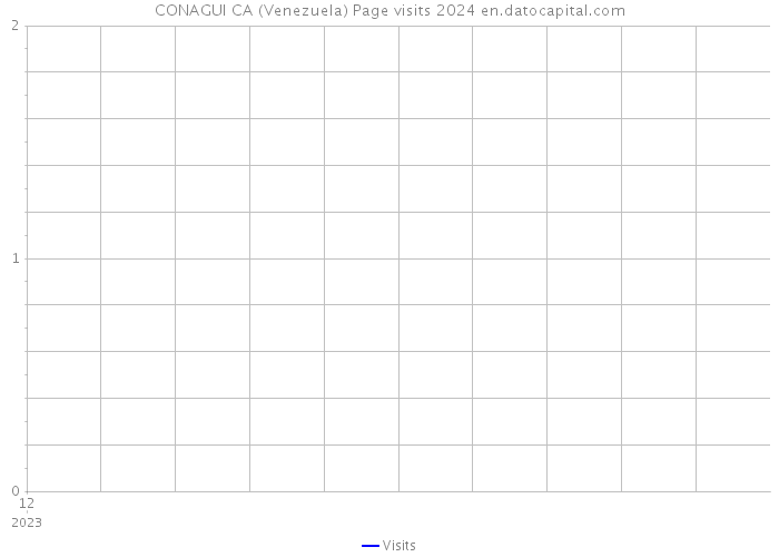 CONAGUI CA (Venezuela) Page visits 2024 