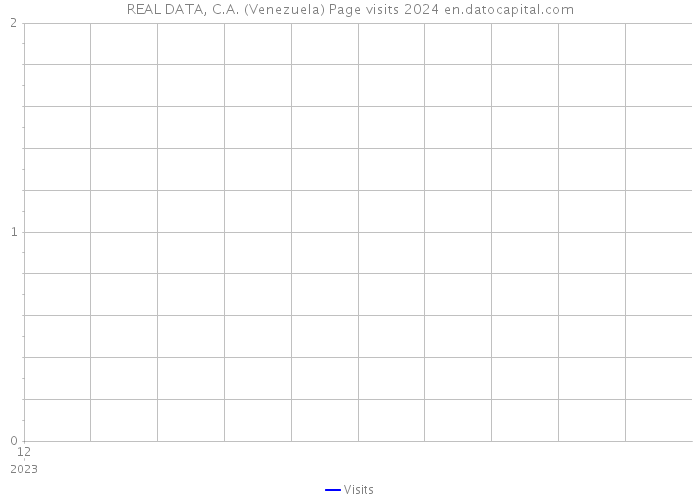 REAL DATA, C.A. (Venezuela) Page visits 2024 