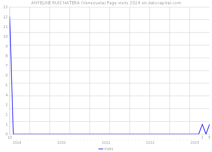 ANYELINE RUIZ NATERA (Venezuela) Page visits 2024 