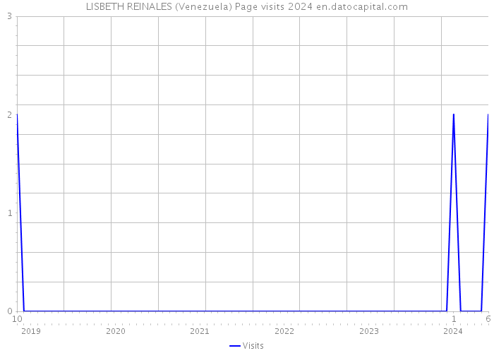 LISBETH REINALES (Venezuela) Page visits 2024 