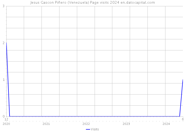 Jesus Gascon Piñero (Venezuela) Page visits 2024 