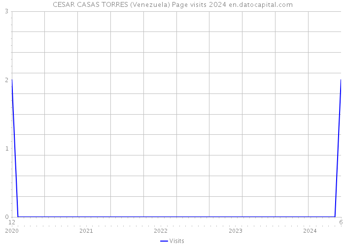 CESAR CASAS TORRES (Venezuela) Page visits 2024 
