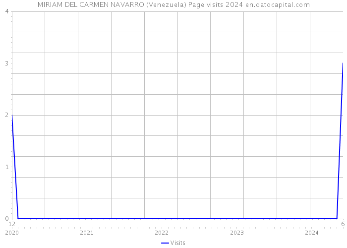 MIRIAM DEL CARMEN NAVARRO (Venezuela) Page visits 2024 