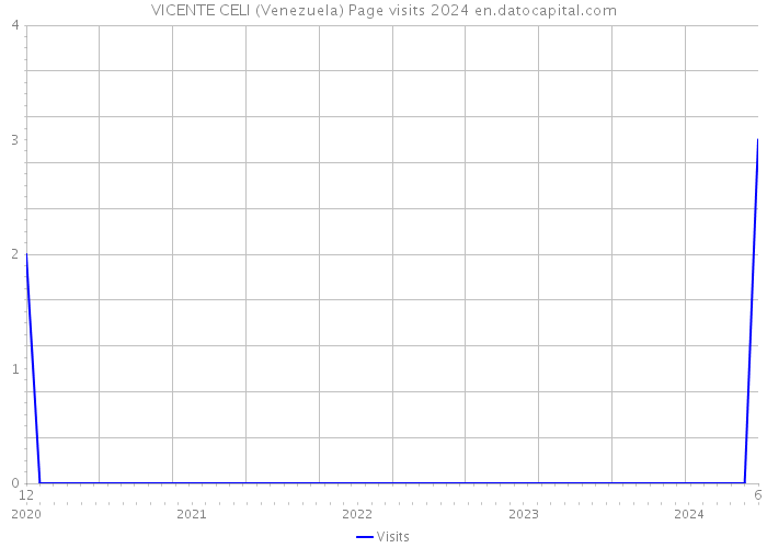 VICENTE CELI (Venezuela) Page visits 2024 