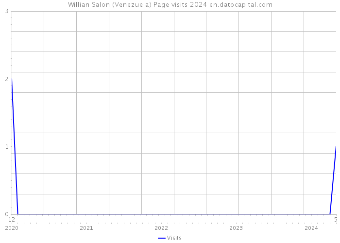 Willian Salon (Venezuela) Page visits 2024 