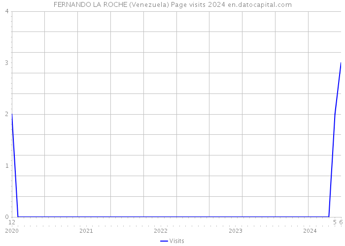 FERNANDO LA ROCHE (Venezuela) Page visits 2024 