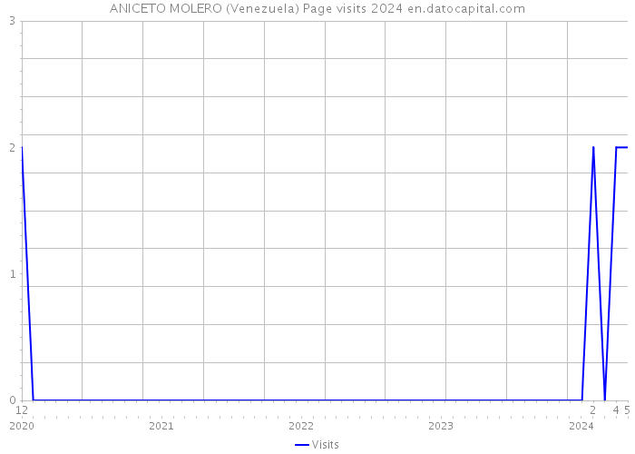 ANICETO MOLERO (Venezuela) Page visits 2024 