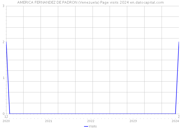 AMERICA FERNANDEZ DE PADRON (Venezuela) Page visits 2024 