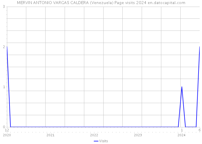 MERVIN ANTONIO VARGAS CALDERA (Venezuela) Page visits 2024 