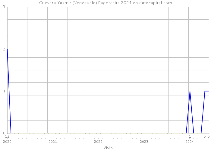 Guevara Yasmir (Venezuela) Page visits 2024 