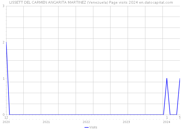LISSETT DEL CARMEN ANGARITA MARTINEZ (Venezuela) Page visits 2024 