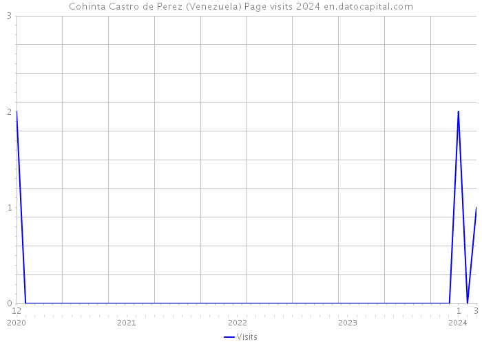 Cohinta Castro de Perez (Venezuela) Page visits 2024 