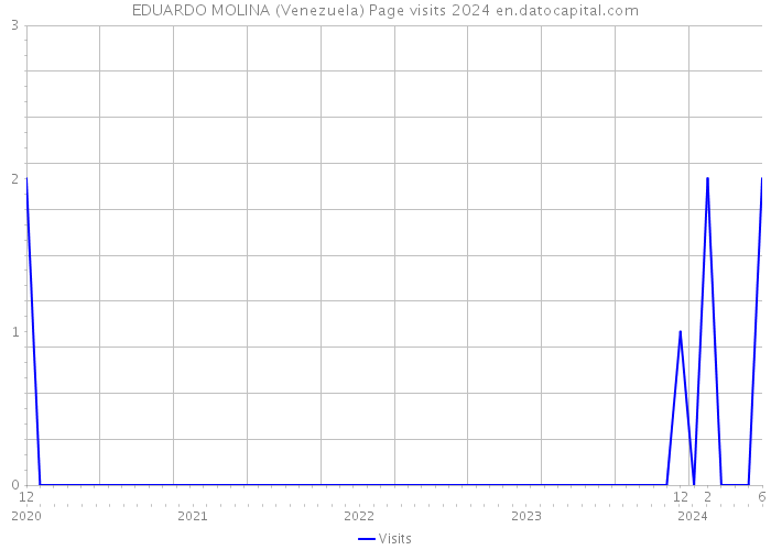 EDUARDO MOLINA (Venezuela) Page visits 2024 