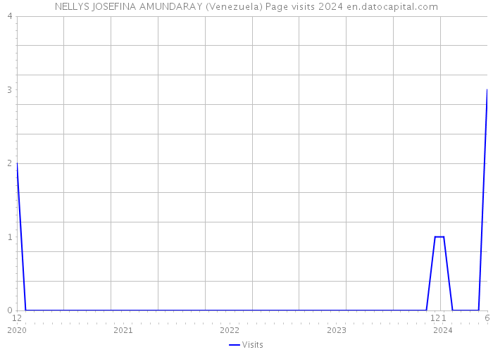NELLYS JOSEFINA AMUNDARAY (Venezuela) Page visits 2024 
