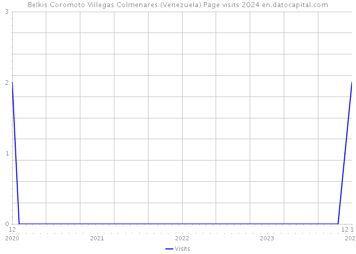 Belkis Coromoto Villegas Colmenares (Venezuela) Page visits 2024 