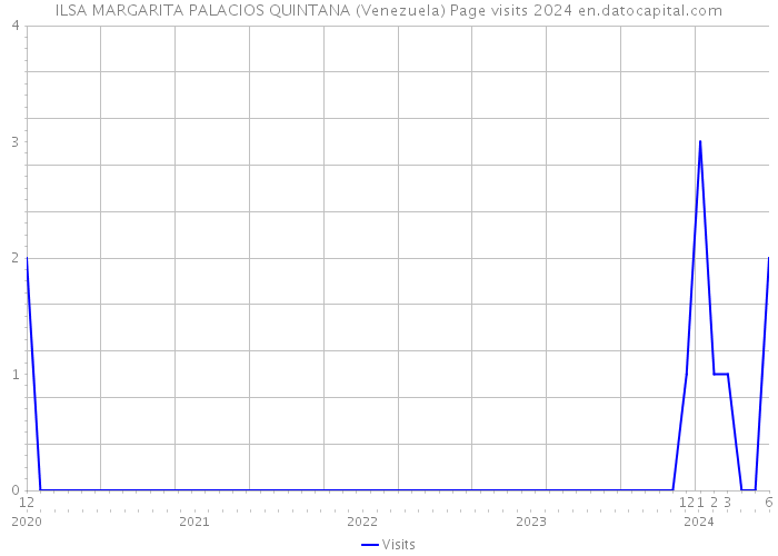 ILSA MARGARITA PALACIOS QUINTANA (Venezuela) Page visits 2024 