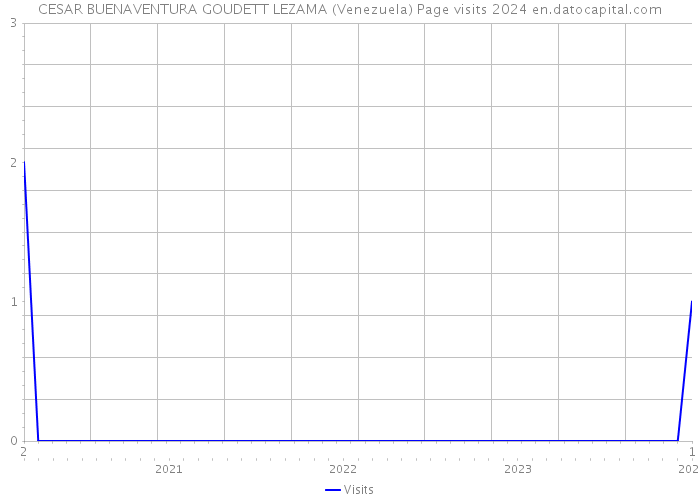 CESAR BUENAVENTURA GOUDETT LEZAMA (Venezuela) Page visits 2024 