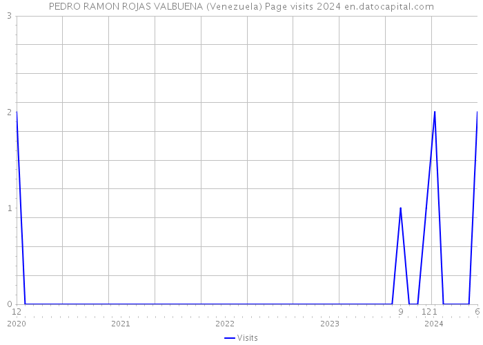 PEDRO RAMON ROJAS VALBUENA (Venezuela) Page visits 2024 