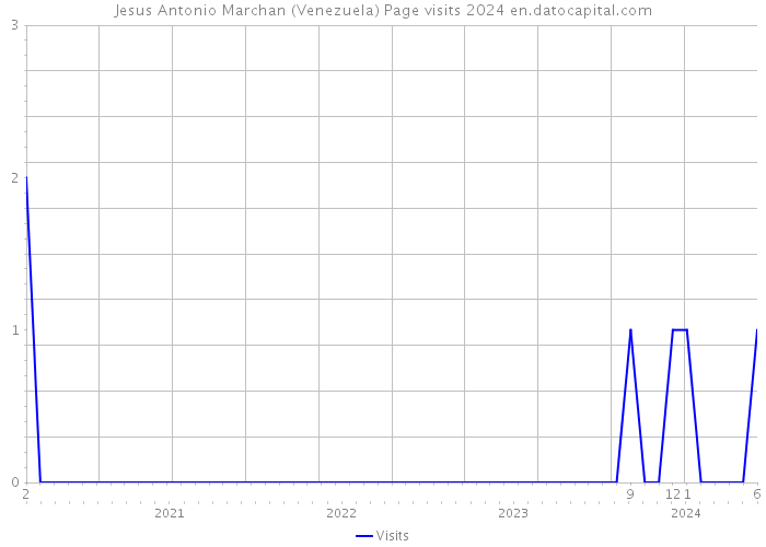 Jesus Antonio Marchan (Venezuela) Page visits 2024 